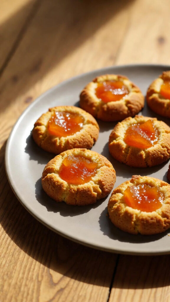 Ciasteczka z marmoladą pomarańczową